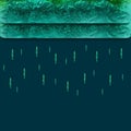 Background with rain