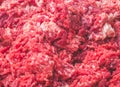 Background of raw minced meat Royalty Free Stock Photo