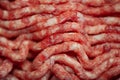 Background of raw minced meat Royalty Free Stock Photo