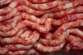 Background of raw minced meat Royalty Free Stock Photo