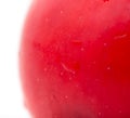 Background of a red apple. macro Royalty Free Stock Photo