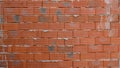 Background of red brick wall pattern texture Royalty Free Stock Photo