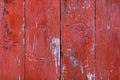 Background of red painted boards Royalty Free Stock Photo