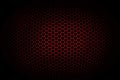 Background with red spherical octagonal grid