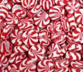 Background of red striped sugar candy Royalty Free Stock Photo