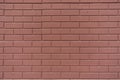 Background - reddish brown brick veneer wall Royalty Free Stock Photo