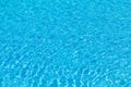 Background of reflecting water inof a pool with blue tiles Royalty Free Stock Photo