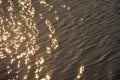 Background: reflection of the sun in water Royalty Free Stock Photo