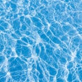 Background of rippled pattern of clean water in a blue swimming Royalty Free Stock Photo