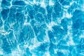 Background of rippled pattern of clean water in a blue swimming Royalty Free Stock Photo