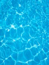 Background of rippled water in swimming pool Royalty Free Stock Photo