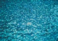 Background of rippled water in swimming pool Royalty Free Stock Photo