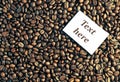 Background Of Roasted Coffee Beans