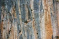 Background of rock wall close up Royalty Free Stock Photo