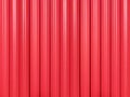 Background of roofing iron covered with red paint