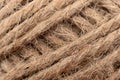 Background of ropes close-up. Twine texture. Rope