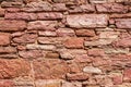 Background of rough red rock wall - close-up Royalty Free Stock Photo