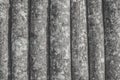 A background of round trunks of young trees that are tightly attached to each other to form a wall. The bark of the wood Royalty Free Stock Photo