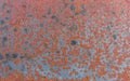 Background of rust iron sheet surface. Corroded metal texture. Royalty Free Stock Photo