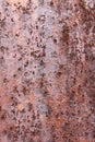 Background of rusty old metal and iron pattern texture, copy space Royalty Free Stock Photo