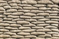 A Background of sandbags in trench of death Royalty Free Stock Photo