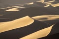 Background with sandy dunes in desert Royalty Free Stock Photo