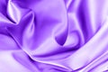 Background from satin fabric of blue color Royalty Free Stock Photo