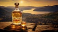 background scottish whiskey drink scenic