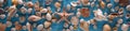 Background of sea shells and starfish Royalty Free Stock Photo