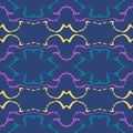 Background seamless pattern design connectable, colorful