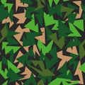 Background Seamless Pattern Modern Camouflage army