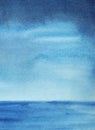 Background seascape. Water surface with a slight ripple to the h
