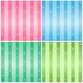 Background Set of Bright of star 4 Color. Royalty Free Stock Photo