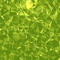 Background with the shape of triangles and diamonds of different shades of colors. Square design. Space for text.