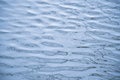 Deep blue rippling water surface. Royalty Free Stock Photo