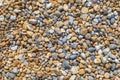 Orange And Blue Pebble Background Royalty Free Stock Photo