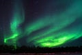 Background showing Northern lights Royalty Free Stock Photo
