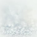 background silver christmas light glitter abstract xmas with bokeh background celebration bright gray party elegant backdrop and Royalty Free Stock Photo