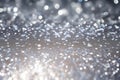 Background of silver sequins