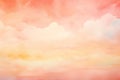 Background sky pink clouds yellow abstract background nature orange pastel bright Royalty Free Stock Photo
