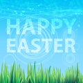 Background sky spring easter happy. Vector for your design Royalty Free Stock Photo