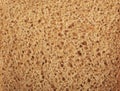 Background of slice of bread - black rye bread with yeast Royalty Free Stock Photo