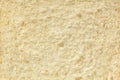 Background of a slice of freshly baked white bread close-up.