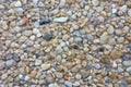 Background of small colored stones Royalty Free Stock Photo