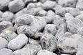 Background of small gray rocks Royalty Free Stock Photo