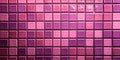 Background with small pink and purple rectangular tiles. Generative AI