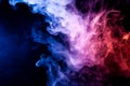 Background from the smoke of vape Royalty Free Stock Photo