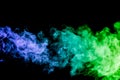 Background of smoke vape