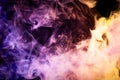 Background from the smoke of vape Royalty Free Stock Photo