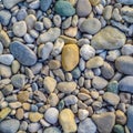 Background Of Smooth River Stones Royalty Free Stock Photo